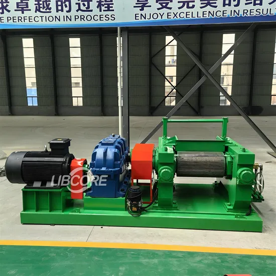 Tire Cracker Mill Xkp560/610/680 / Tire Crusher for Recycled Rubber Manufacturers Making Rubber Powder Production Line